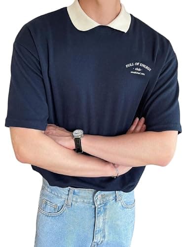 Lymio T-Shirt || Men for T Shirt (T-54-57) (in, Alpha, M, Blue)