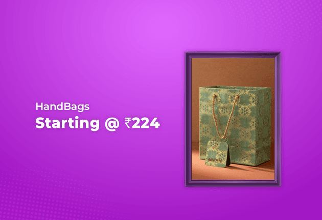 HandBags Starting @ Rs 224