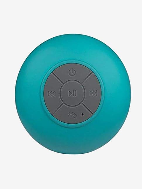 Spot Waterproof Shower Bluetooth Speaker (Blue)