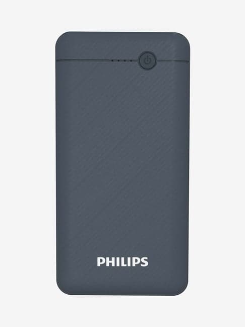Philips DLP1710CV/97 10000 mAh Lithium Polymer Dual Output Power Bank (Blue)