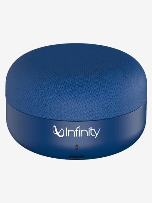 Infinity (JBL) Clubz Mini Deep Bass Dual EQ Portable Wireless Bluetooth Speaker (Blue)