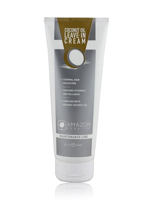 Amazon Keratin Coconut Oil Leave-in Cream - 236 ml