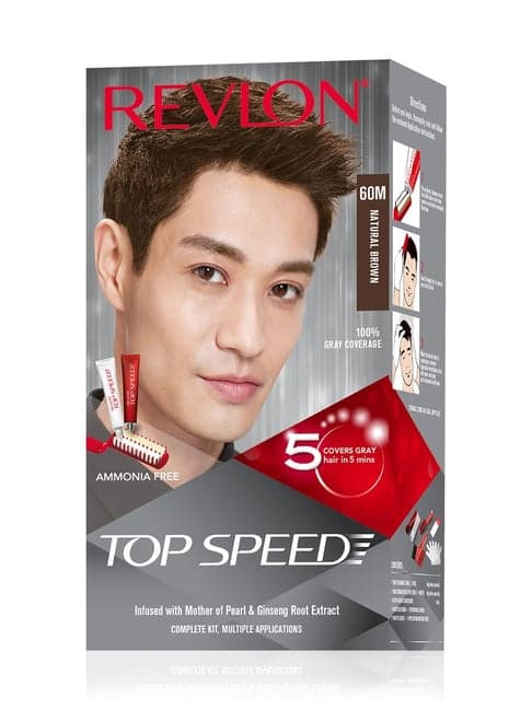 Revlon Top Speed Hair Color Natural Brown 60M - 40 ml