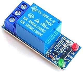 AVS COMPONENTS 5v relay module single channel High Low Level Trigger Compatible with Arduino Raspberry pi ARM AVR with indicator