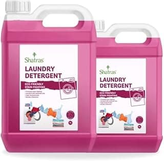 Shatras Deep Cleaning Laundry Liquid Detergent, Natural, Organic, No harmful chemical included, Baby Safe, Skin Friendly(Pack of 2)