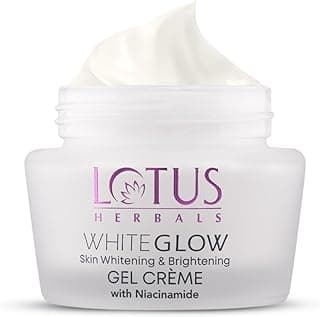 Lotus Herbals WhiteGlow Skin Whitening And Brightening Gel Cream| Hydrates, Removes Dark Spots And Tanning, Gives Radiant Glow | With Niacinamide | Face Cream For Men And Women| All Skin Types | 40g