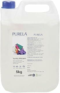 Purela Liquid Detergent 5kg - Glamorous Flower Scent, Eco-Friendly Laundry Detergent for Top & Front Load Machines, Paraben-Free