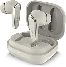 Noise Buds N1 Truly Wireless Earbuds with Chrome Finish, 40H of Playtime, Quad Mic with ENC, Ultra Low Latency Gaming (Up to 40 Ms), Instacharge(10 Min=120 Min), Bluetooth V5.3(Calm Beige)