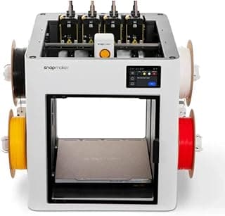 3IDEA Snapmaker U1 Multi-Color 3D Printer – 4-Extruder SnapSwap, CoreXY 500mm/s, 270×270×270mm Build Volume, Auto Filament Loading & RFID, WiFi Touchscreen, High-Precision FDM