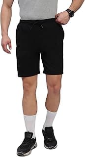 Lux CoziMen's Cotton Regular Fit Solid Shorts with Side Pockets | Shorts for Men | Pack of 1