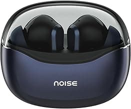 Noise Buds VS601 Wireless Earbuds, Bluetooth Earbuds with 50H Playtime, Quad Mic ENC for Clear Calls, 10mm Drivers, Dual Device Pairing, Transparent Case Design, Deep Bass, BT v5.3 (Cobalt Blue)