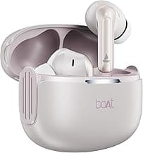 Boat Airdopes 219, 4Mics ENx, 40H Battery, Best in Segment for Calling, Stream Ad Free Music via App Support, Bluetooth Earbuds, TWS Ear Buds Wireless Earphones with mic (Ivory Mist)