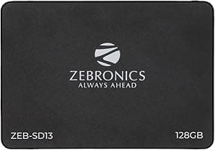 Zebronics SD13 128GB SSD,Ultra Low Power Consumption, S.M.A.R.T. Thermal Management and Silent Operation.
