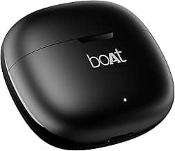 boAt Airdopes 213, 50H Battery, ENx Tech, Beast Mode, ASAP Charge, Bluetooth Earbuds, TWS Ear Buds Wireless Earphones with mic - (Shadow Black)
