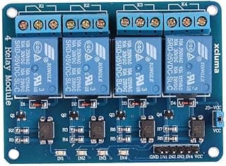 Xcluma 4 channel 5V Board Module Relay Expansion Board for Raspberry