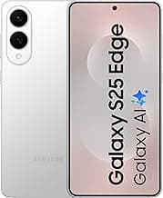 Samsung Galaxy S25 Edge 5G AI Smartphone (Titanium Silver, 12GB RAM, 512GB Storage) | Precision Built with Titanium | Ultra-Sleek and Premium with a 200 MP Camera | Snapdragon 8 Elite for Galaxy