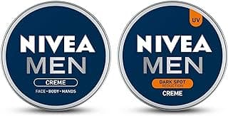 NIVEA Men Creme, Dark Spot Reduction Cream, 75ml & NIVEA Men Moisturiser, Cream, 75ml hydrating, moisturizing