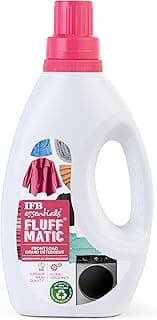 IFB essentials Fluff Matic Front Load Liquid Detergent - 880ML | Removes Tough Stains | Concentrated Formula for Extra Washes | Long Lasting Floral Fragrance | Preserves Softness & Shine