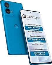Motorola G96 144Hz 3D Curved pOLED (PANTONE Dresden Blue, 8GB RAM, 128GB Storage)