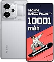 realme NARZO Power 5G (Titan Silver,8GB+128GB) 10001mAh Power. Stay Unstoppable. | 144Hz Curved+ AMOLED Display | Revolutionary Dual-Chip System | 50MP Sony OIS Camera
