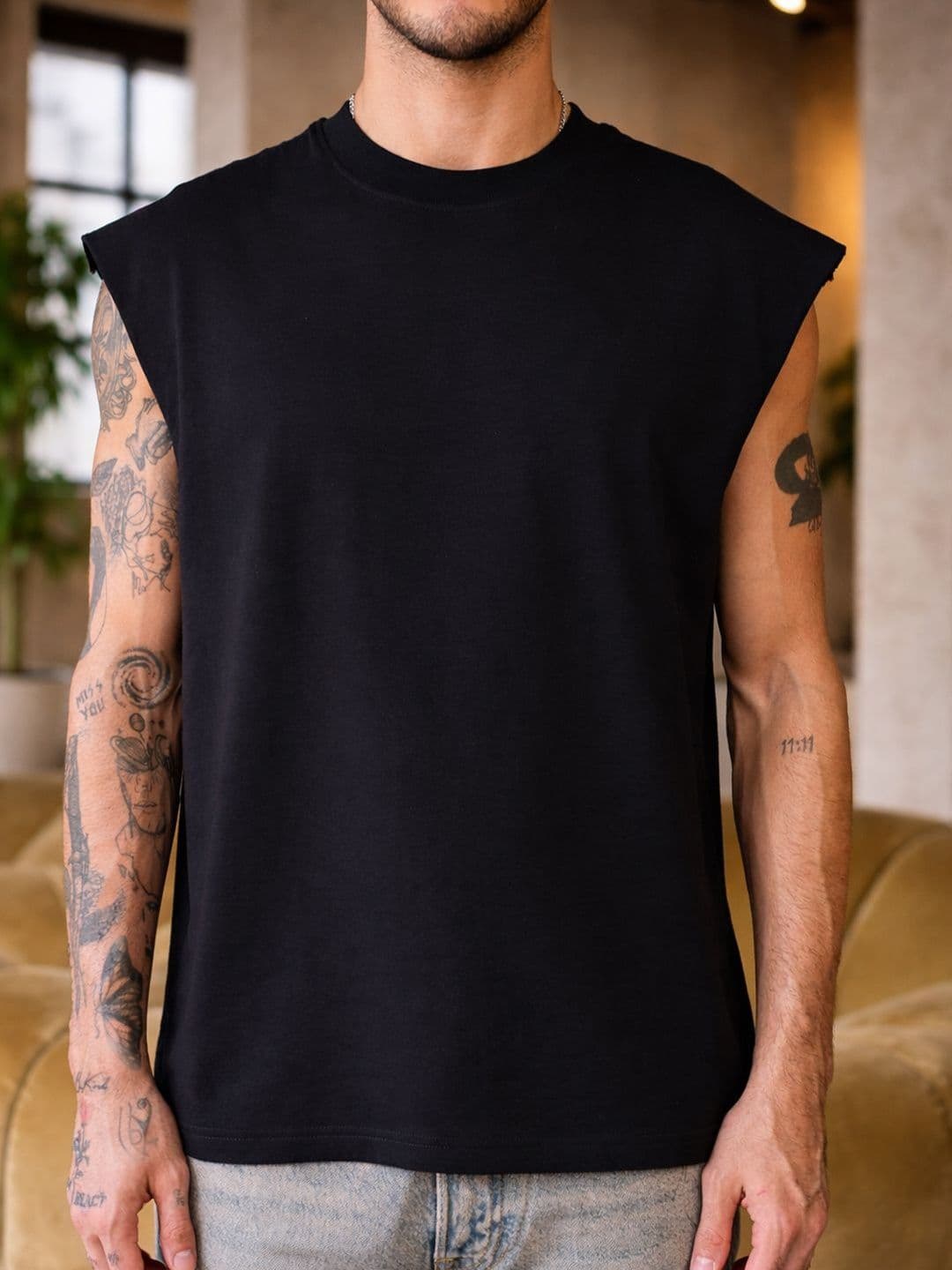 BDSQUARE Cotton Gym Vest