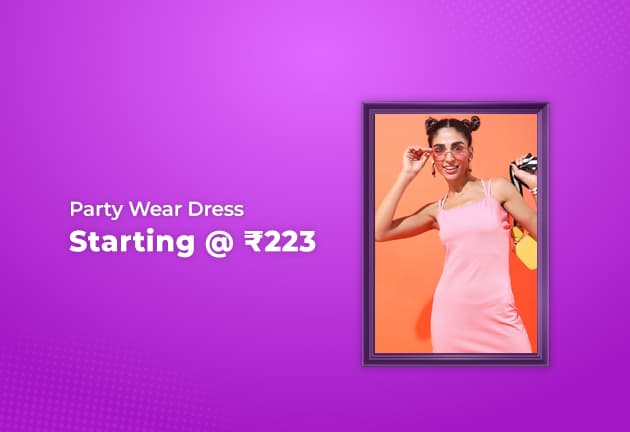 Party Wear Dress Starting @ Rs 223