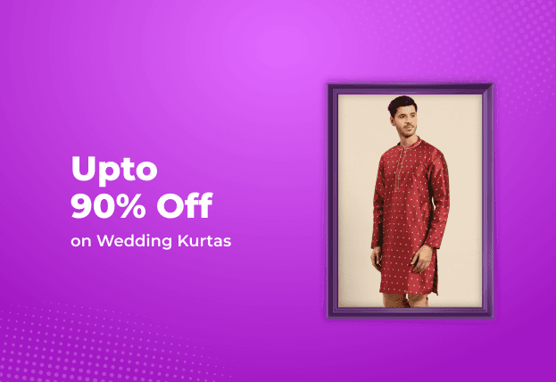 Upto 90% Off On Wedding Kurtas