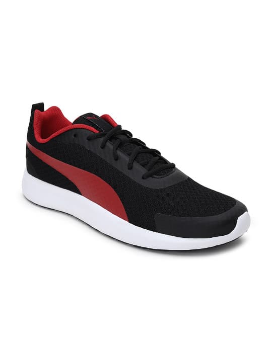 Puma Men Black Mesh Propel 3D MU IDP Walking Shoes