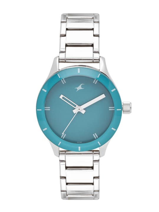 Fastrack Women Green Analogue Watch NJ6078SM01C