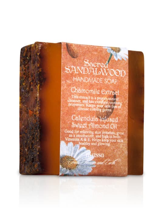 Nyassa Unisex Sacred Sandalwood Handmade Soap 150g