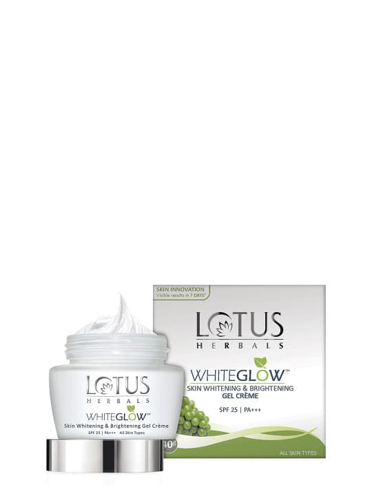 Lotus Herbals Sustainable Whiteglow Skin Whitening Brightening Creme 60g