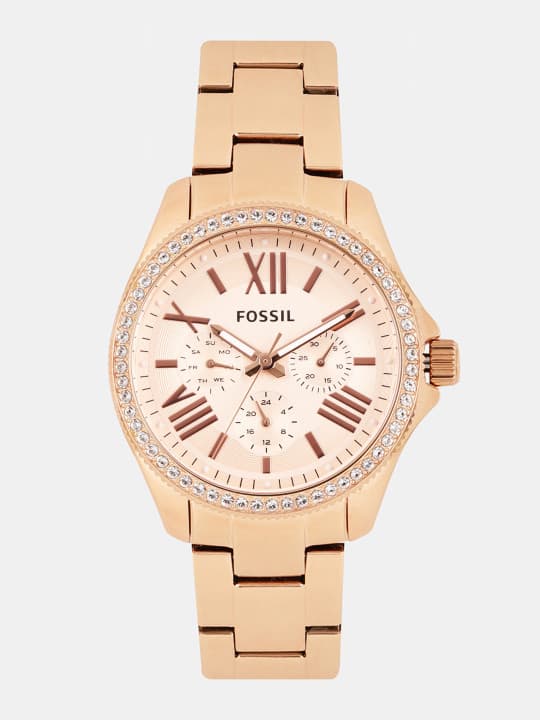 Fossil CECILE Women Rose Gold Analogue Watch AM4483