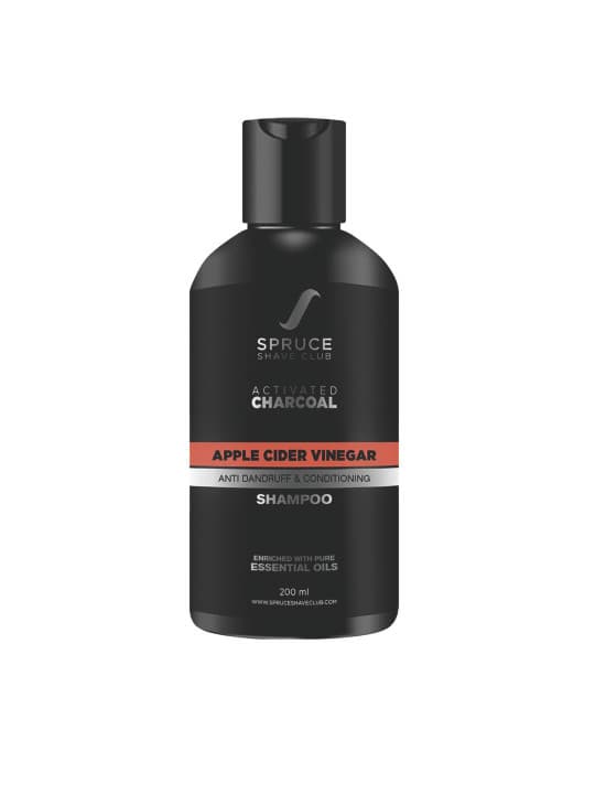 Spruce Shave Club Men Black Charcoal & Apple Cider Vinegar Shampoo 200ml