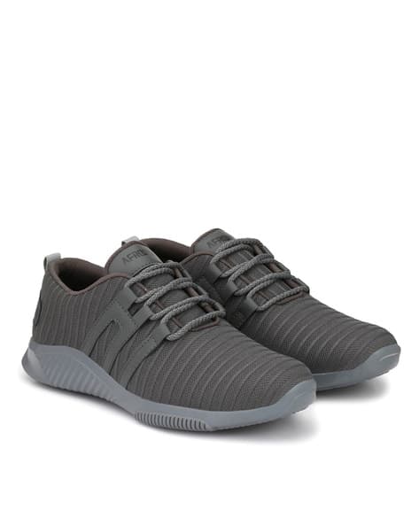 Textured Sneakers with Panels