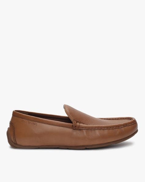 Panelled Slip-On Loafers