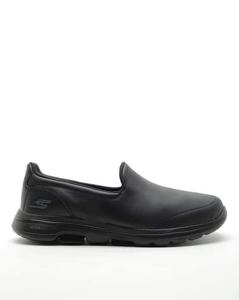 Go Walk 5-Polished Leather Slip-On Shoes