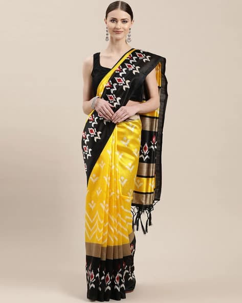 Pochampally Saree with Blouse