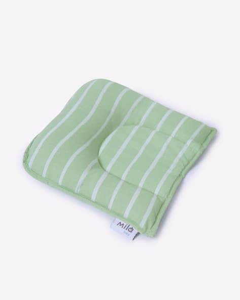 Happy Days Stripes Print Baby Head Pillow