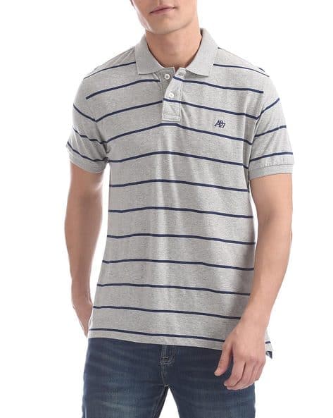 Striped Regular Fit Polo T-shirt