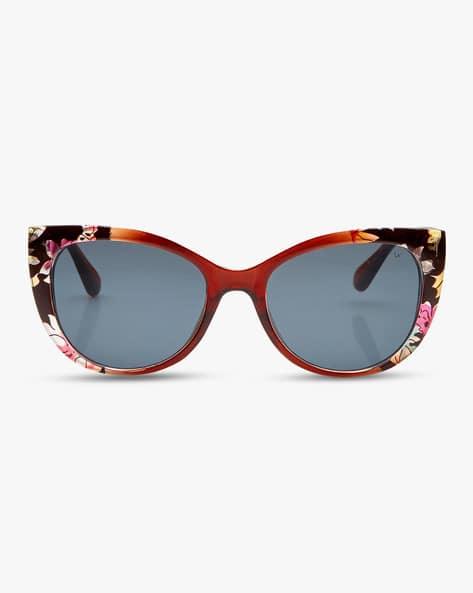41382 Printed UV Protected Cat-Eye Sunglasses