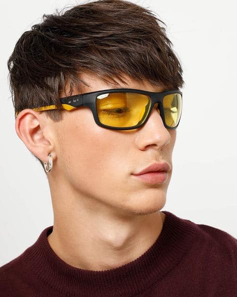 JB-804-C3 Full-Rim Square Sunglasses