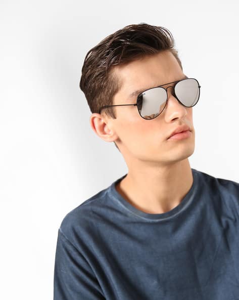 UV-Protected Mirrored Aviators