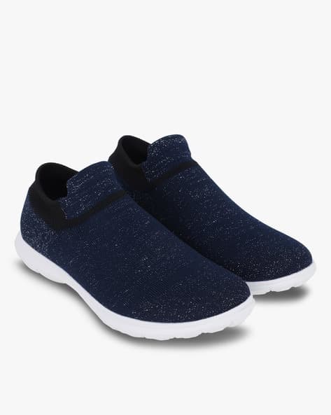Textured Casual Slip-On Shoes