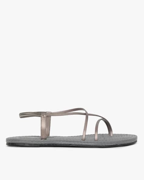 Strappy Slip-On Flat Sandals