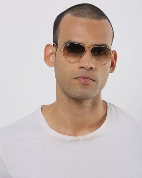 0RB3025I0015155 Full-Rim UV-Protected Aviator Sunglasses