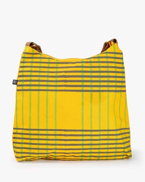 Printed Handbag with Adjustable Shoulder Strap