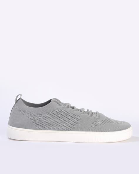 Knitted Lace-Up Casual Sock Shoes