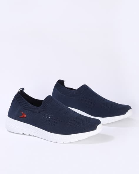 Washable Slip-On Walking Shoes with Perforations