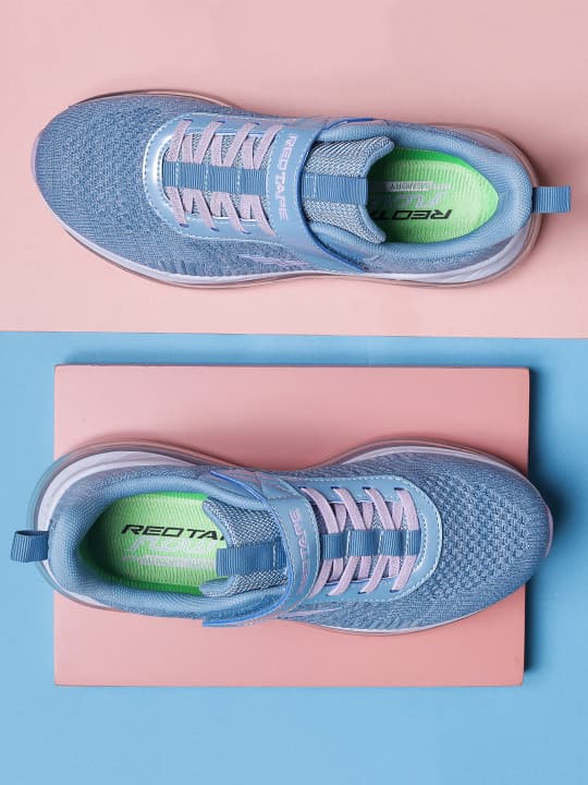 Red Tape Unisex Blue Mesh Air + Walking Shoes