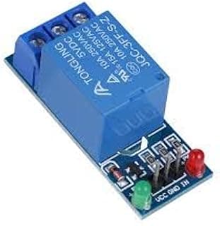 5V 1-Channel Relay Module – High/Low Trigger, Optocoupler Isolation, Compatible with Arduino, Robotics & DIY Electronics Projects